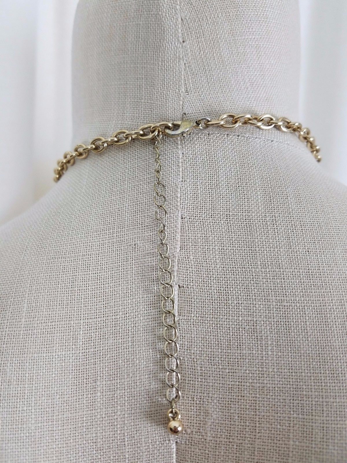 Resin Statement Dangle Charm Bib Cluster Chunky B… - image 10