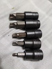 Snap-on USA 3/8" Drive Mortorq MTS-4 Pinless Bit Socket PFMTS3E PFMTS2E PFMTS1E