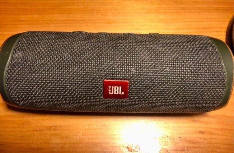 JBL Flip 5 Portable Waterproof Speaker - Midnight Black - Parts Only-image
