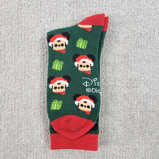 Disney Christmas Socks NEW Seasons Greetings Holiday