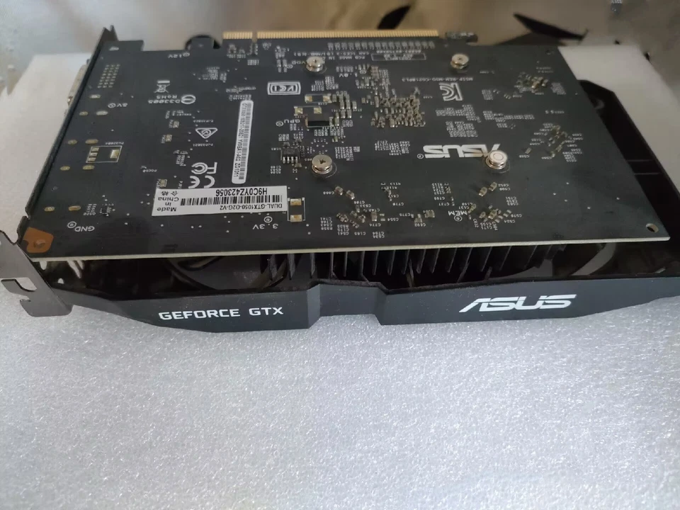 ASUS NVIDIA GeForce DUAL GTX1050 640SP 2GB GDDR5 Graphics Video Card DP DVI HDMI - Image 3 of 4