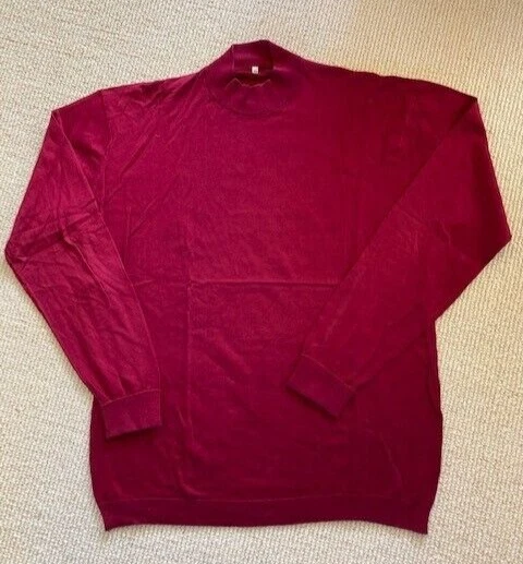 トップス John Smedley Long Sleeve Burgandy L John Smedley Long Sleeve Casual Shirts & Tops for Men for sale
