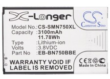 Replacement Battery For Samsung 3.8v 3100mAh / 11.78Wh Mobile, SmartPhone Batter