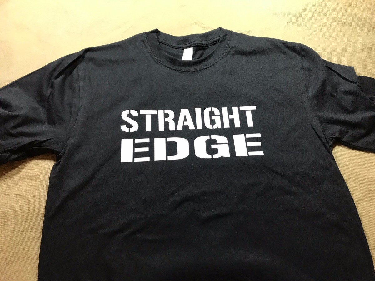HARDCORE STRAIGHT EDGE - T-SHIRT PAHC NYHC SXE HXC BAND HARD CORE