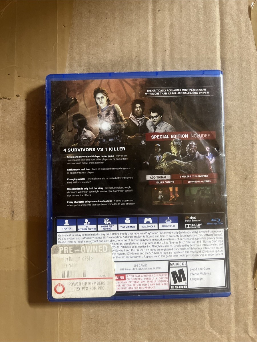 Dead by Daylight (Sony PlayStation 4, 2017) 812872019208| eBay