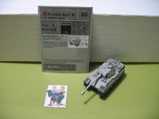  Axis  Allies Miniatures RESERVES Panther Ausf. D with card 28/45 