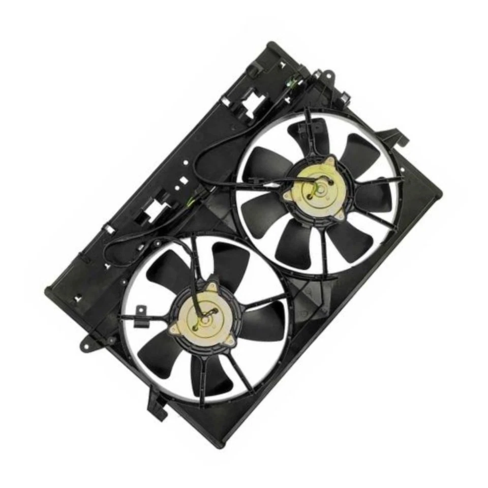 For Mazda MPV 2000 2001 Radiator Fan | Plastic Brushed Motor 2 Female Connector — 第 3/4 张图片