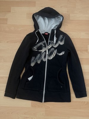 schwarze PUMA Damen Sweatjacke