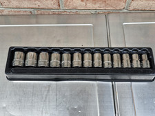 Snap-on 13 Piece 12 Drive 6-point Metric Shallow Socket Set Part 313twmya Snap-on 13 Piece 12 Drive 6-point Metric Shallow Socket Set Part 313twmya