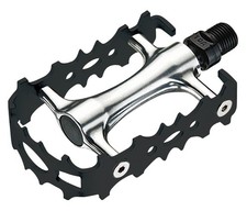 VP Components VP195E Pedale für ATB/Trekking, 9/16 Zoll, Legierung, Schwarz