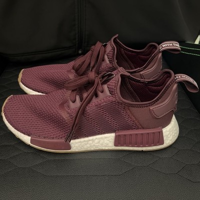 adidas NMD R1 Maroon Gum EG2937 US Men s Size - 9.5