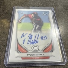 Tyler Mahle Bowman Chrome 2014 Auto