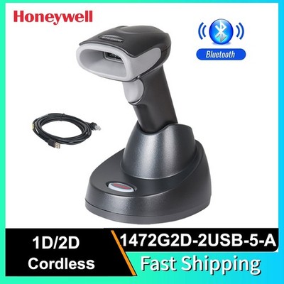 Honeywell Voyager 1472g USB 2D Cordless Barcode Scanner w Base 1472G2D-2USB-5-A
