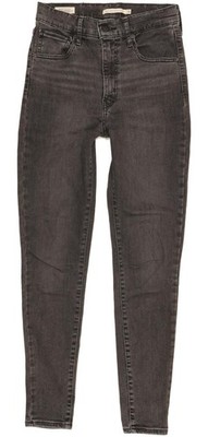 Levi's Mile  Damen Schwarz Skinny Slim Stretch Jeans W28 L28 (103429)