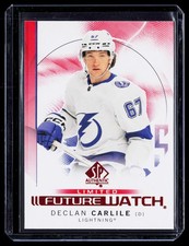 2024-25 SP Authentic Limited Red Future Watch #149 Declan Carlile