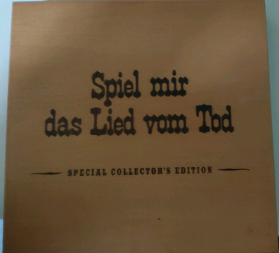 SPIEL mir das LIED vom TOD Special Collectors E DVD Holz BOX + Mundharmonika OVP