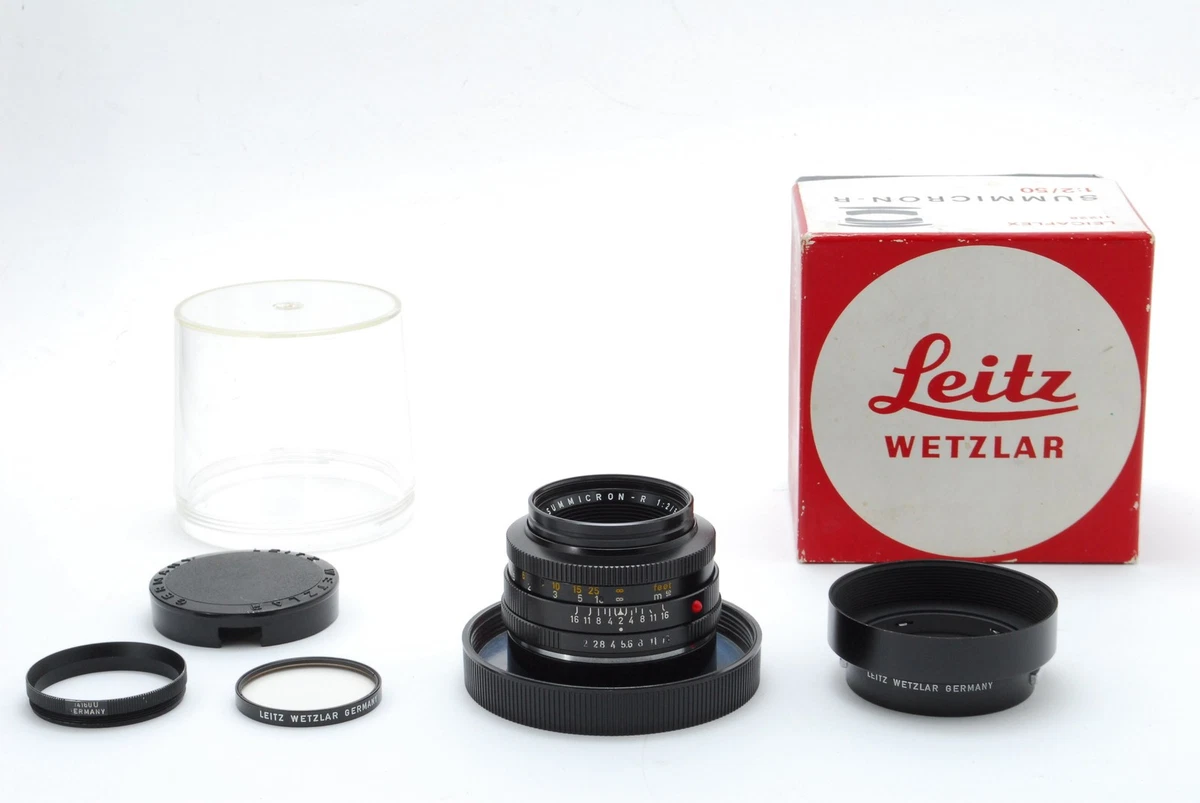 Leica SUMMICRON-R 50mm Focal Camera Lenses for sale | eBay
