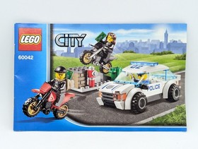 LEGO City 60042 High Speed Police Chase Complete with minifigures