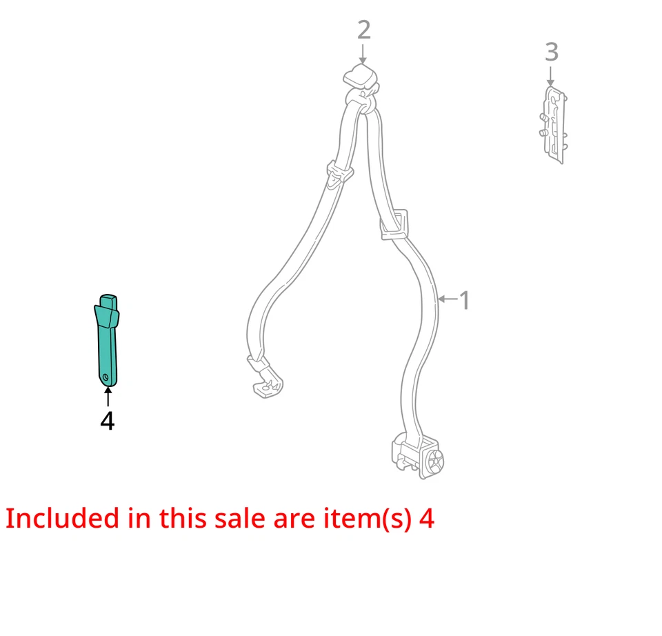 1998 - 1999 年雪佛兰 OLDSMOBILE VENTURE SILHOUETTE 皮带套件 12457485 - 全新原始设备制造商 — 第 2/3 张图片