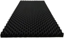 1 Pack Egg Crate Foam Sound Proof Foam Panels Walls,48''X24''X2'' inch Acoustic