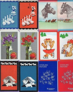 100 Single Swap Playing Cards BIG LOT ALL PAIRS MATES MANY DECO VINTAGE