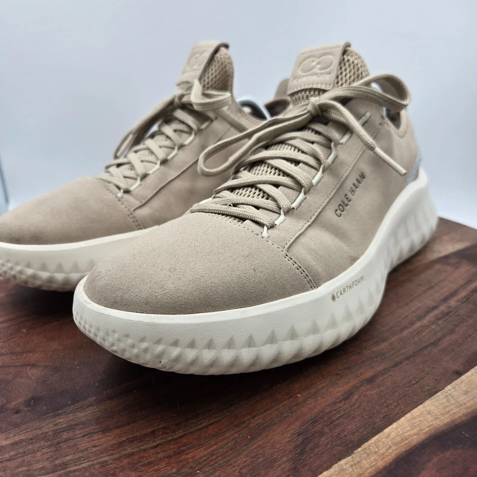 Cole Haan Generation Zerogrand II Zapatos Para Hombre 11M Beige Gris Zapatillas Confort Foto 4 de 4