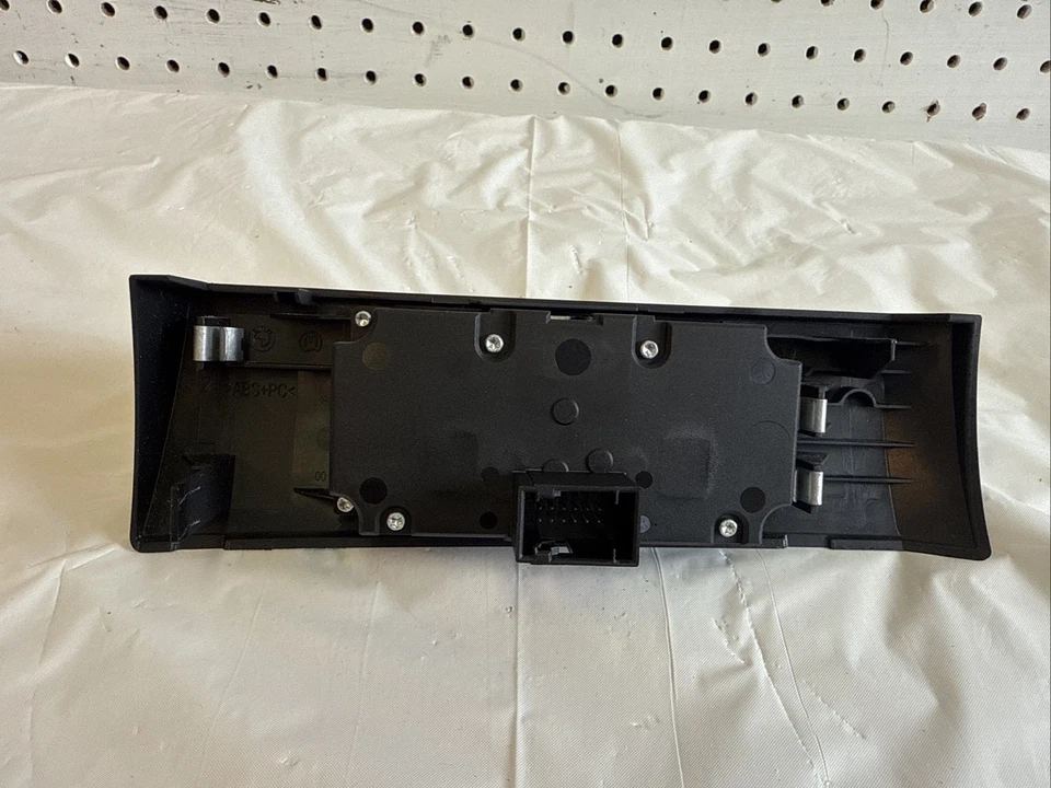 2008 BMW E60 525I 528i Headlight Switch Control Black W/ Bezel OEM - Image 2 of 3