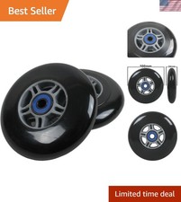 2 Scooter Wheels with ABEC 7 Bearings for Razor Scooter 100mm