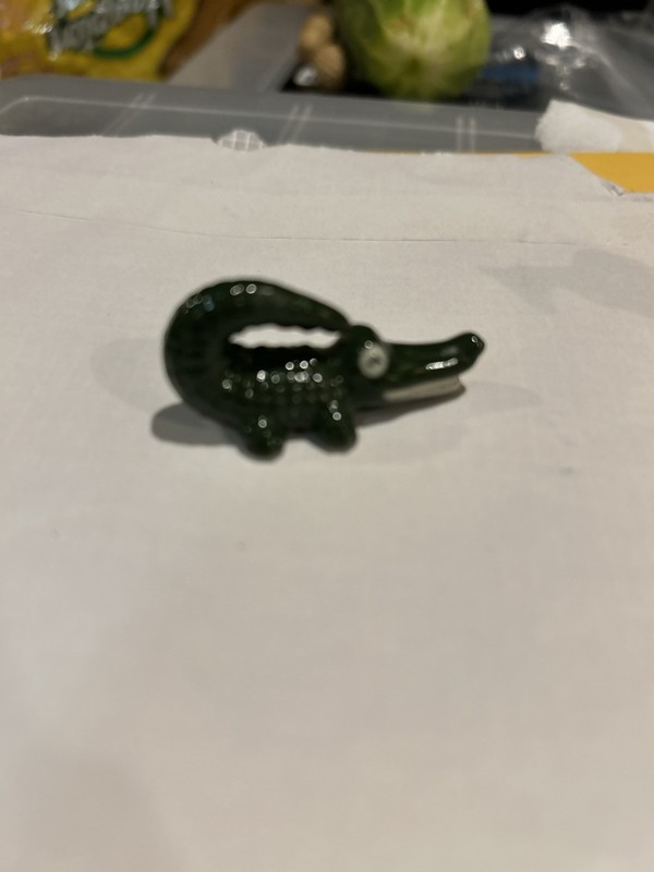 Bug House Alligator Figurine Miniature 