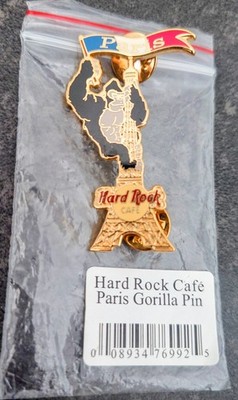Hard Rock Cafe Paris Gorilla Pin 2004