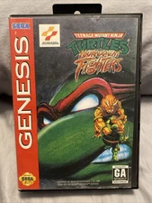 TMNT Ninja Turtles Tournament Fighters (Sega Genesis, 1993) CIB Complete