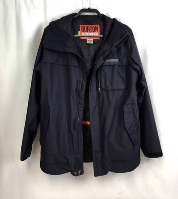 Burton Dryride Men's Snowboard Jacket Size Medium Black 