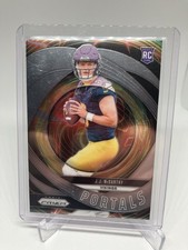 2024 Panini Prizm - Portals J.J. McCarthy #7 (RC)