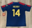 FC Barcelona & France Soccer Legend Thierry Henry Signed Autographed Jersey SALE