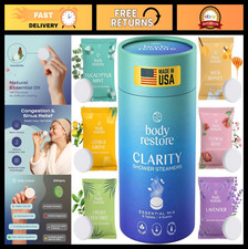 Aromatherapy Shower Steamers 6 Pack - Stress Relief, Relaxation Gifts for Men &