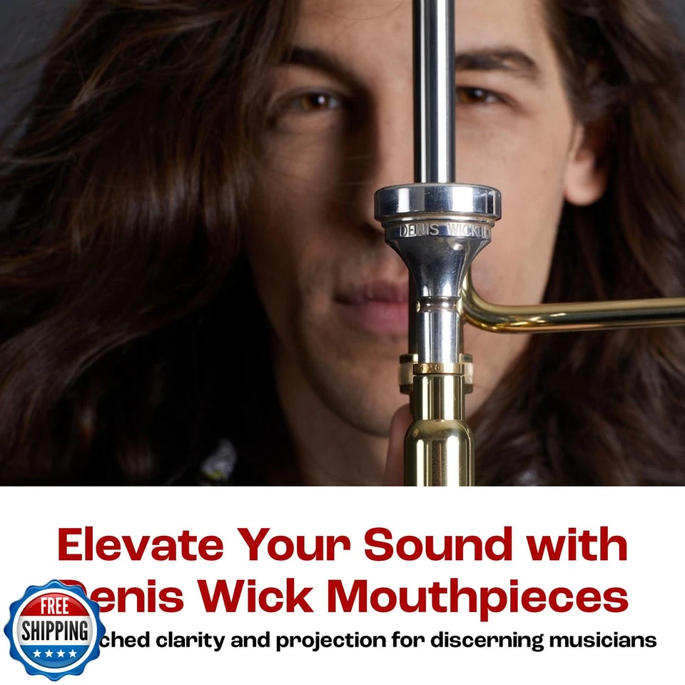 Boquilla Denis Wick Steven Mead Ultra Barítono - Plateada, 5880B-SM4X Foto 3 de 4