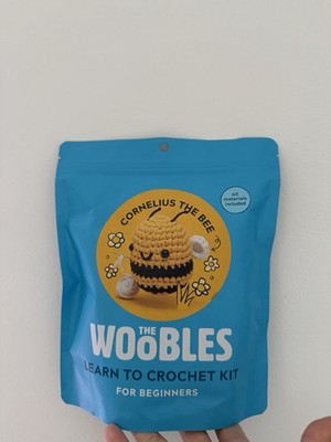 Wobbles Beginners Crochet Kit Of Cornelius The Bee New & Sealed