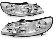 Chrome Clear Lens Left Right Headlights Assembly Fits 1998-02 Honda Accord Chrome Clear Lens Left Right Headlights Assembly Fits 1998-02 Honda Accord