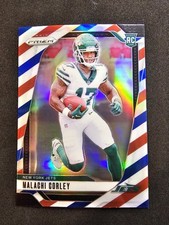 2024 Panini Prizm - Rookies Malachi Corley #369 Red White & Blue Prizm (RC)