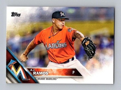2016 Topps #42 A.J. Ramos Near Mint or Better