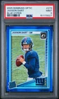 2025 PANINI DONRUSS OPTIC BLUE HYPER #273 JAXSON DART ROOKIE RC PSA 9
