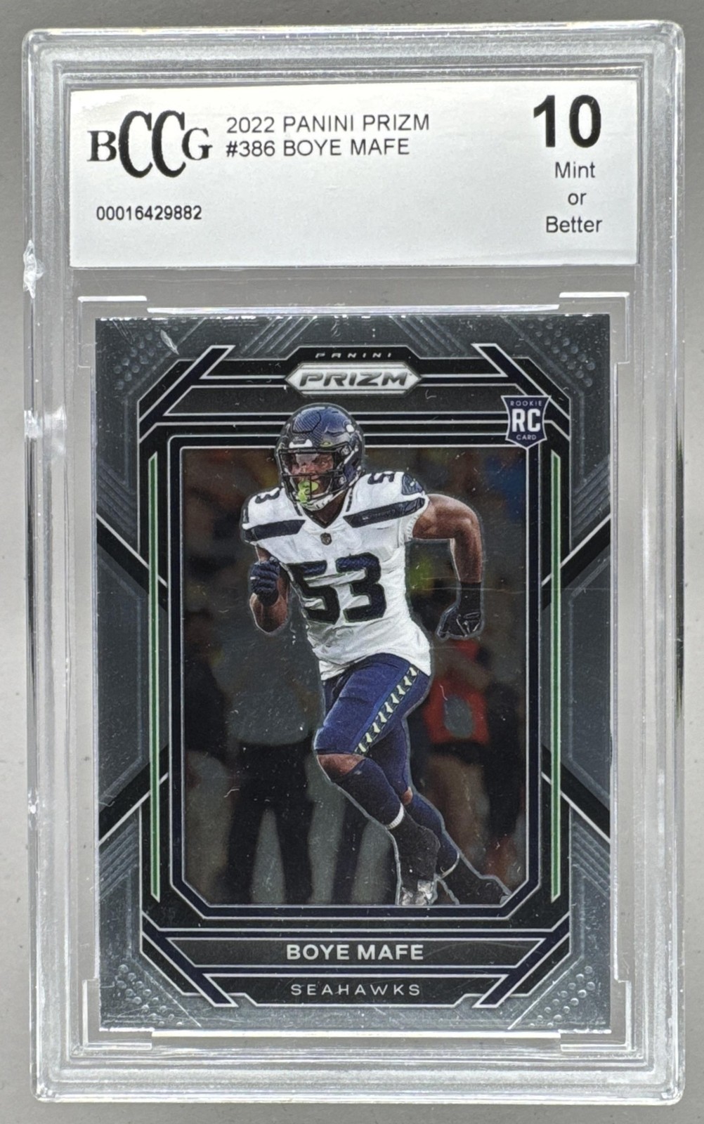 Boye Mafe Panini Prizm #386 Base