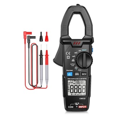 Digital Clamp Meter Auto Ranging TRMS Backlit VFC NCV Meter AC/for DC Current Vo