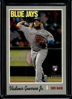 2019 Topps Heritage Vladimir Guerrero Jr. RC Rookie SP VAR #504b Blue Jays