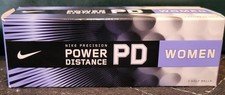 Nike Precision Power Distance PD Women's Golf Balls One 3 Ball Pack White