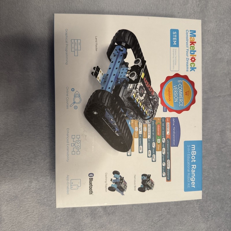 Makeblock mBOT Ranger 3-in-1 Kids STEM Robot Kit SEALED PACKETS