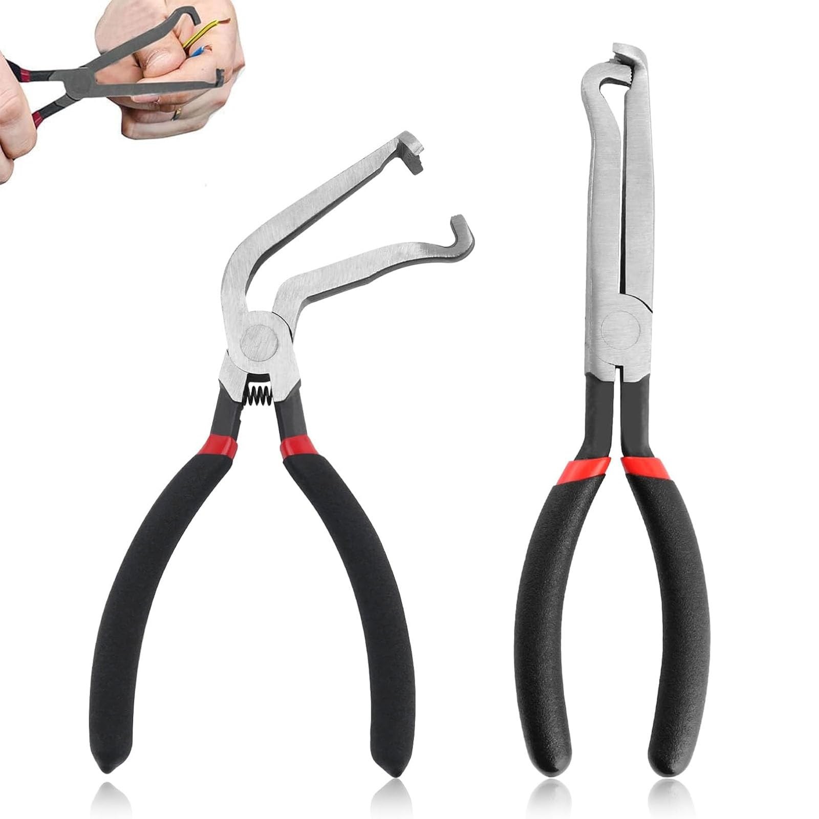 Premium Electrical Disconnect Pliers Set, 8" 60-Degree Electrical