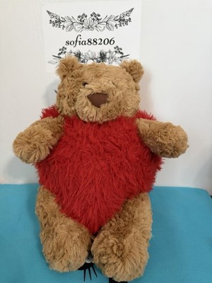  Bartholomew Bear Heartthrob 新品 Jellycat BARTHOLOMEW BEAR HEARTTHROB Soft Plush Toy NWT Early