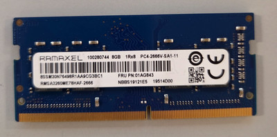 Ramaxel 8GB 1Rx8 PC4-2666V Laptop SODIMM RAM RMSA3260ME78HAF-2666