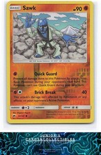Sawk SM - Burning Shadows #72/147 Pokemon Lightly played Reverse Holo